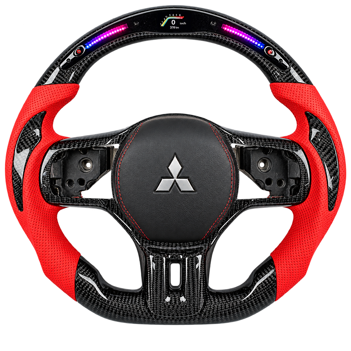 Mitsubishi EVO Crimson LED Wheel