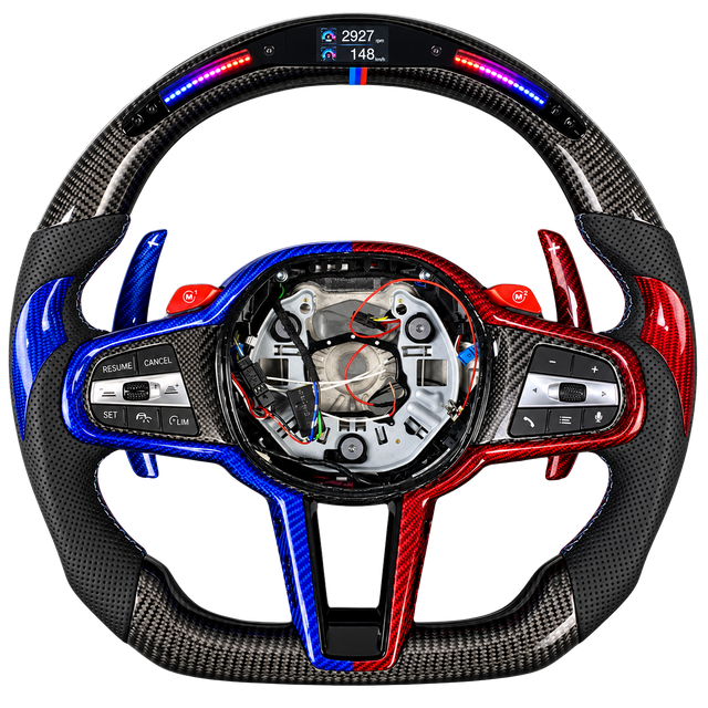BMW Dual-Tone Carbon LED Wheel – Steer Lab
