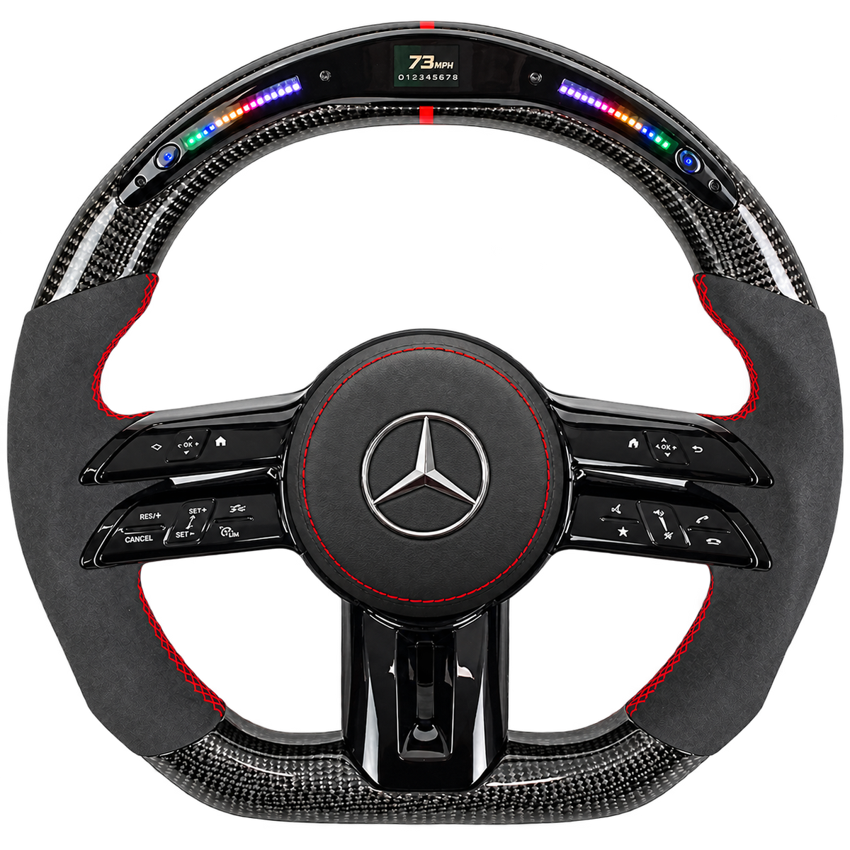 Mercedes Carbon LED Wheel